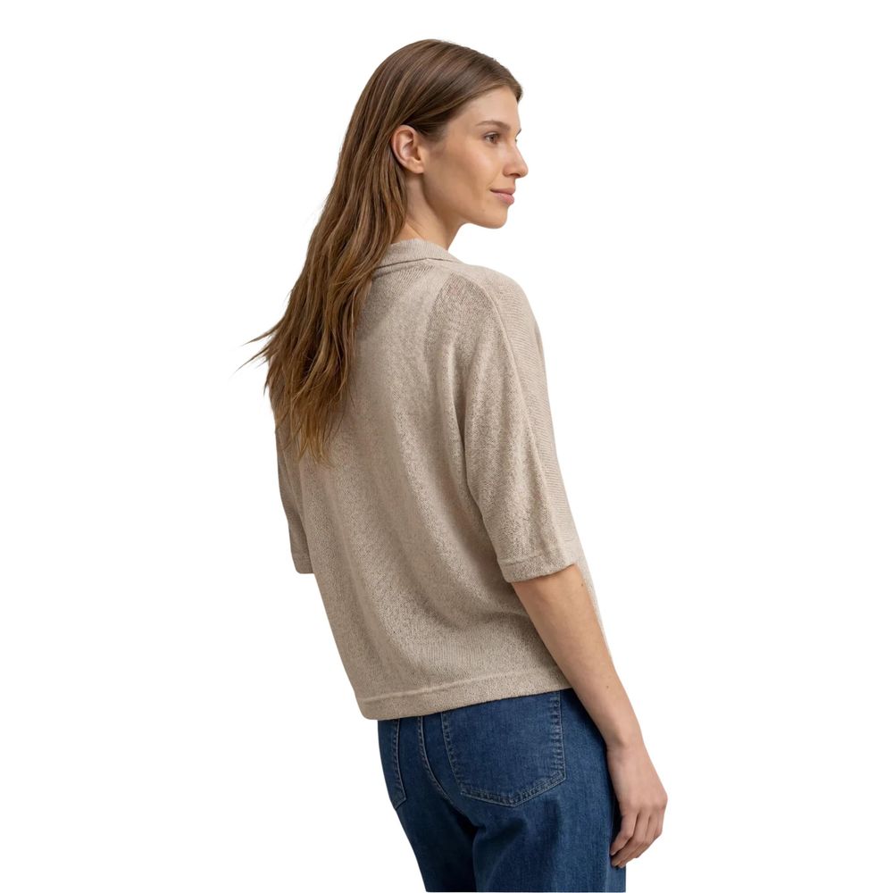Street One Gray Polyester Cardigan | Regal Royce