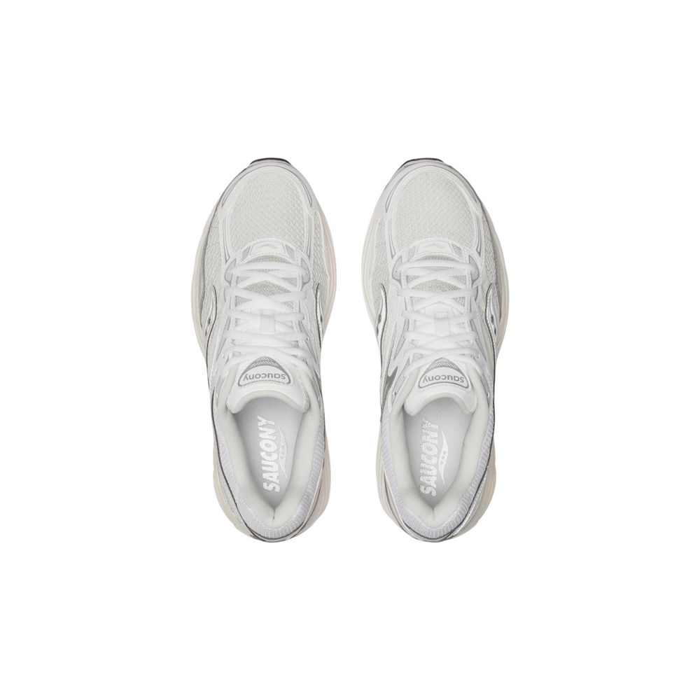 Saucony Silver Synthetic Athletic Sneakers | Regal Royce