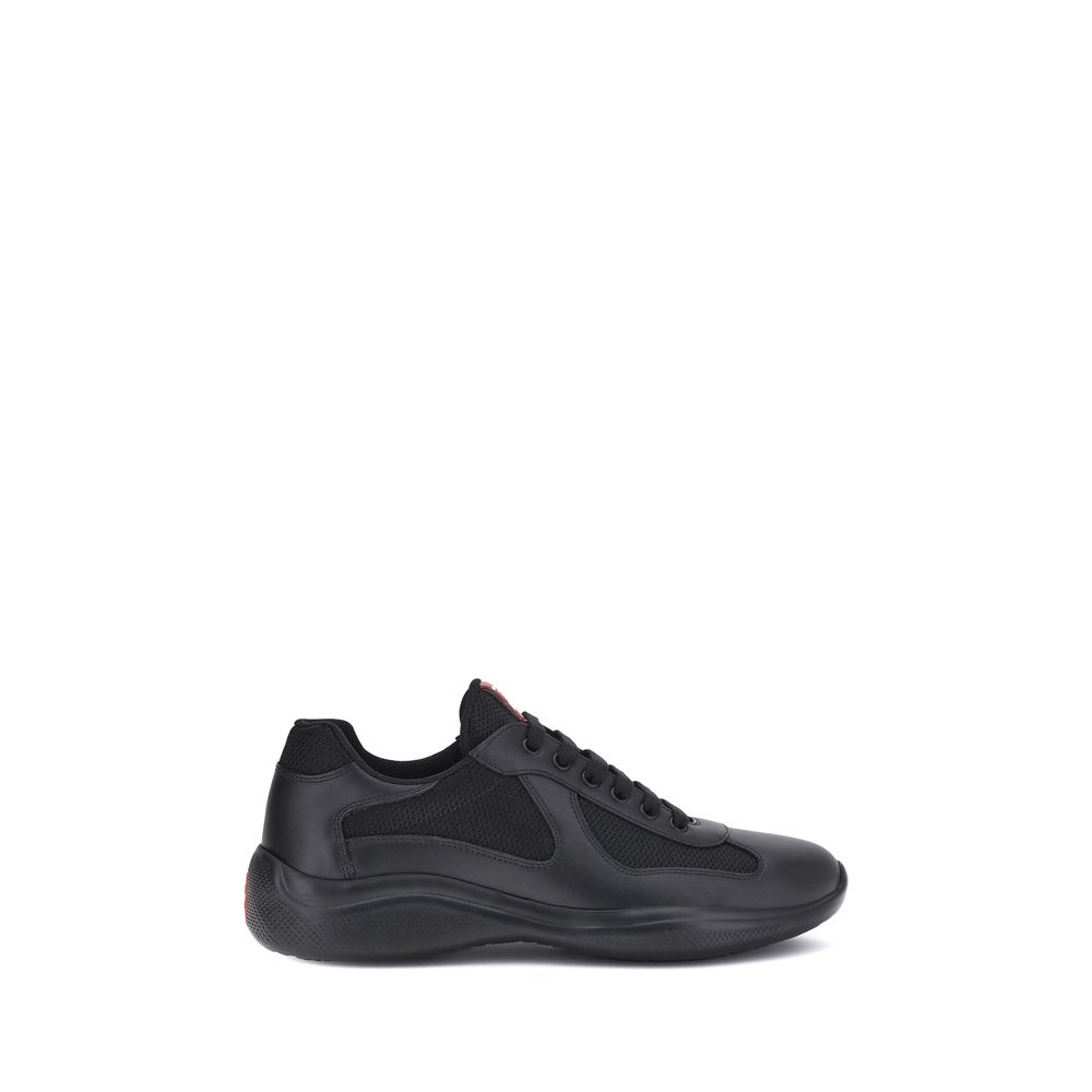 Prada Black Polyamide Sneakers | Regal Royce
