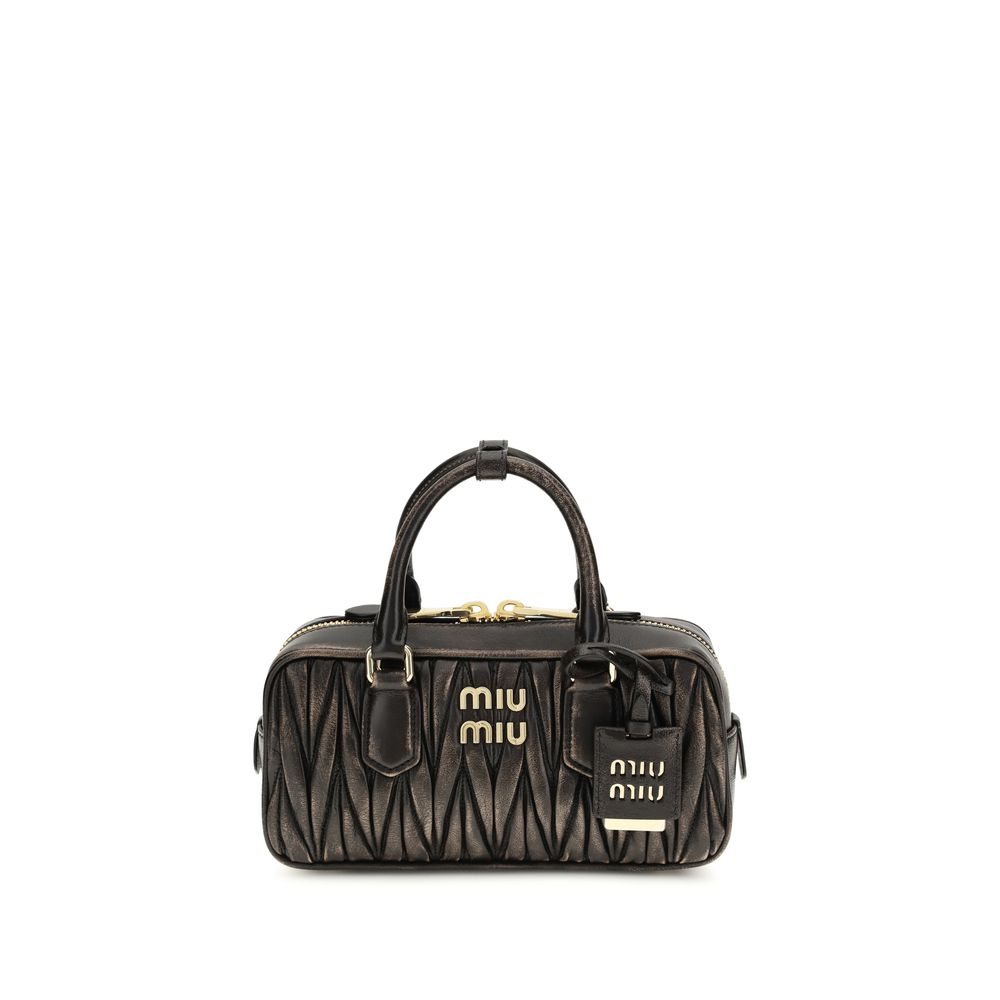 Miu Miu Brown Lamb Ovis Aries Aries Handbag | Regal Royce