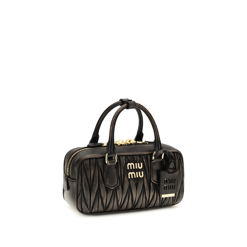Miu Miu Brown Lamb Ovis Aries Aries Handbag | Regal Royce