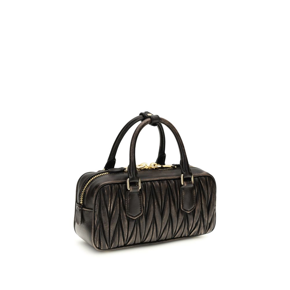 Miu Miu Brown Lamb Ovis Aries Aries Handbag | Regal Royce