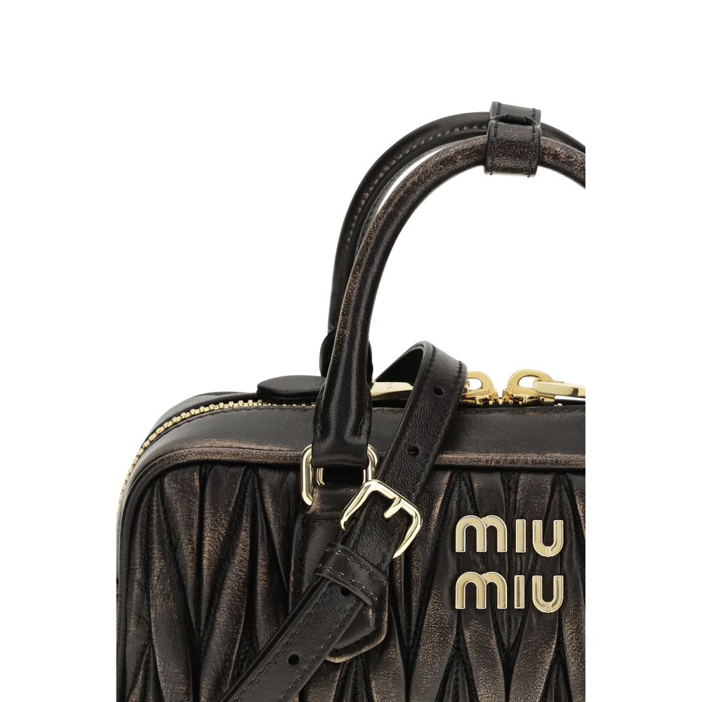 Miu Miu Brown Lamb Ovis Aries Aries Handbag | Regal Royce