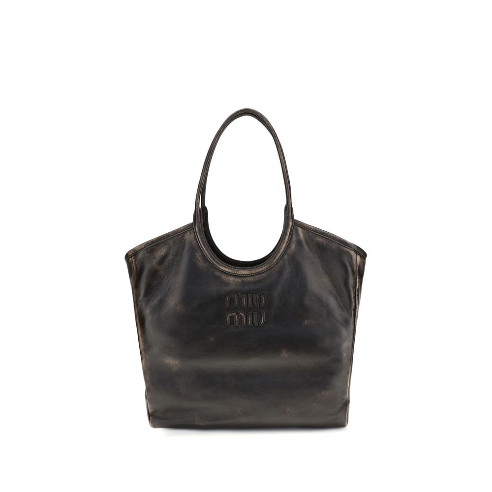 Miu Miu Brown Calf Leather Bos Taurus Shoulder Bag | Regal Royce