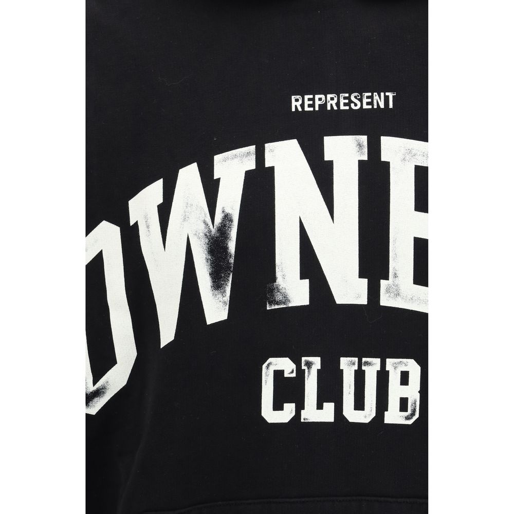 Represent Black Cotton Sweatshirt | Regal Royce