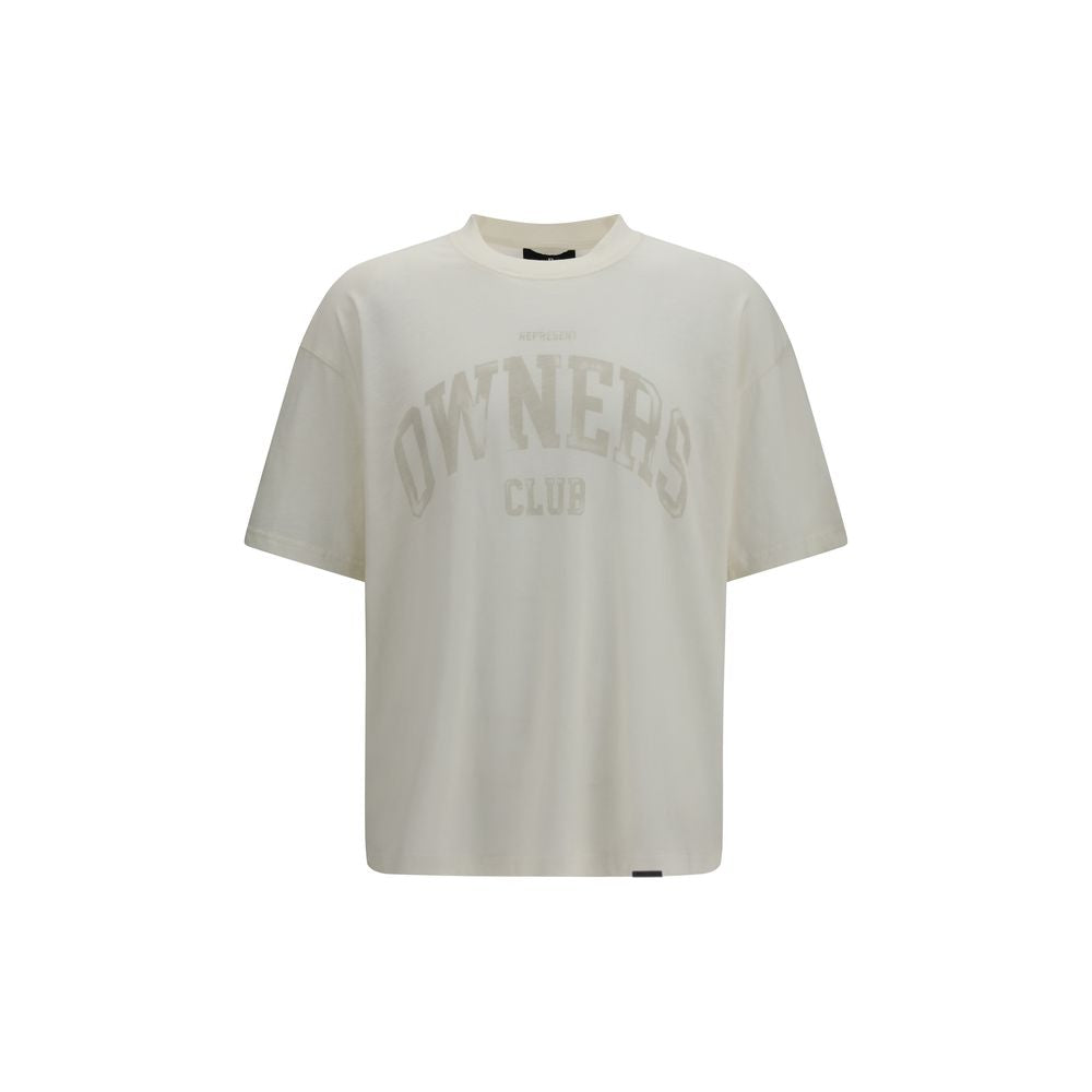 Represent White Cotton T-Shirt | Regal Royce