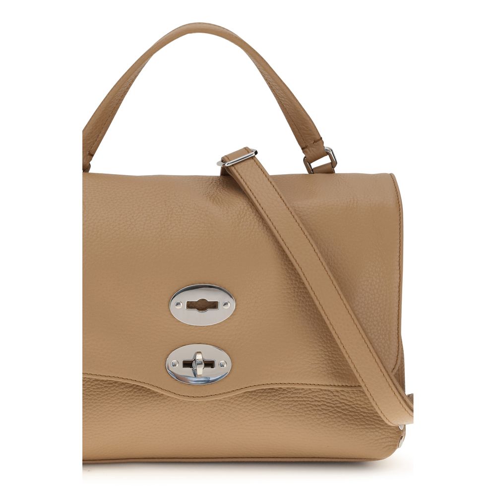 Zanellato Beige Calf Leather Bos Taurus Handbag | Regal Royce