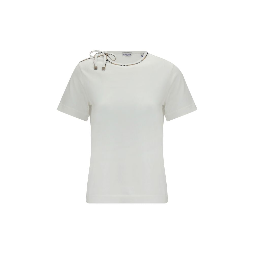 Burberry White Cotton T-Shirt | Regal Royce