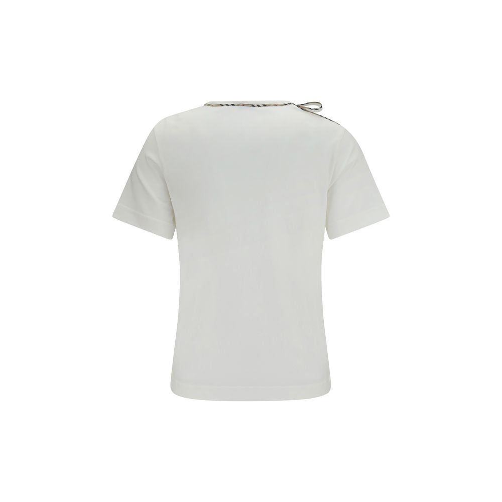 Burberry White Cotton T-Shirt | Regal Royce