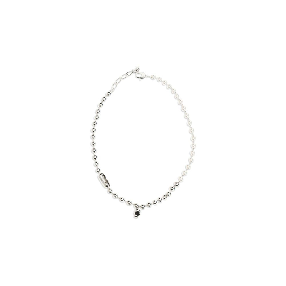 Alexander McQueen White Brass Necklace | Regal Royce