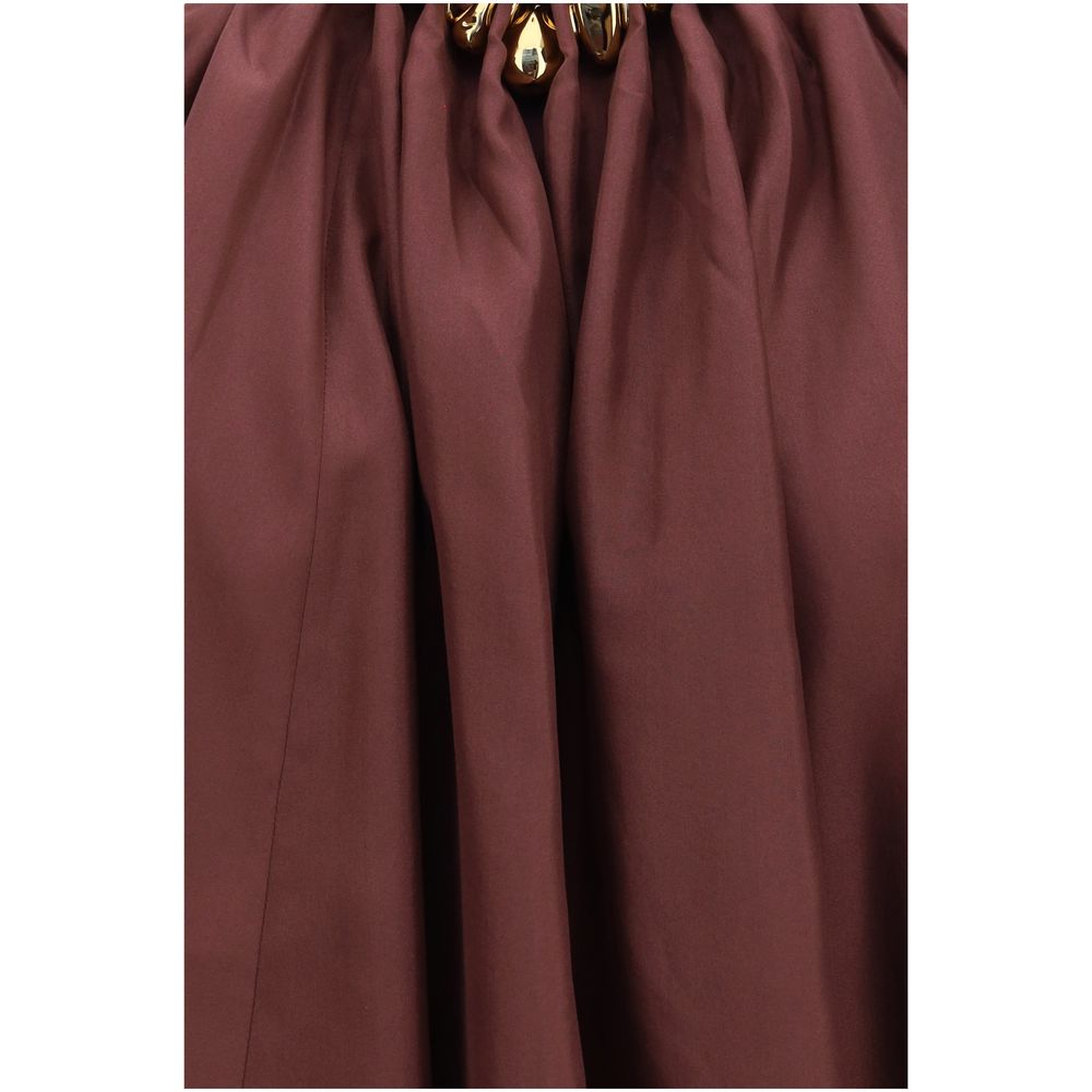 Zimmermann Bordeaux Silk Blouse | Regal Royce