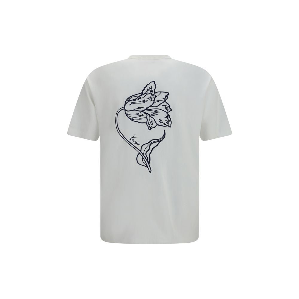 Kenzo White Cotton T-Shirt | Regal Royce