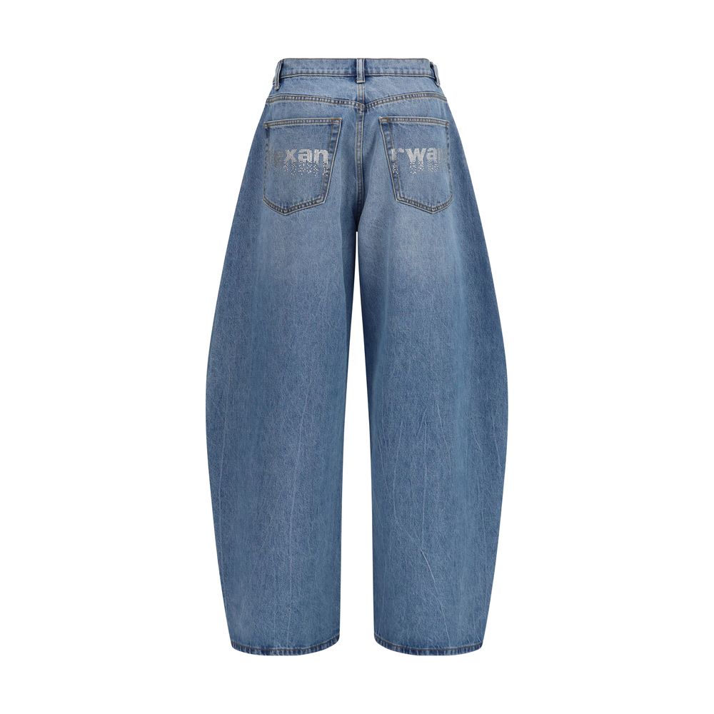 Alexander Wang Blue Cotton Jeans Denim | Regal Royce