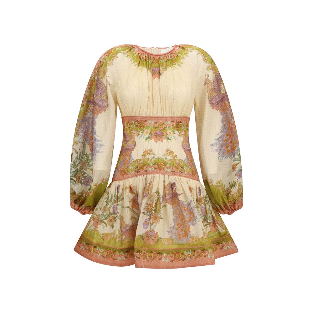 Zimmermann Multicolor Cotton Casual Dress | Regal Royce