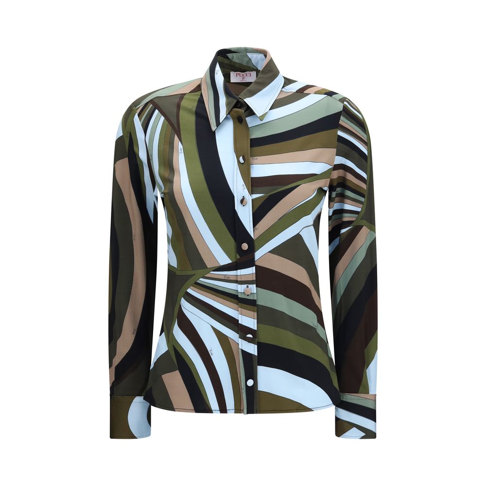 Emilio Pucci Multicolor Viscose Shirt | Regal Royce