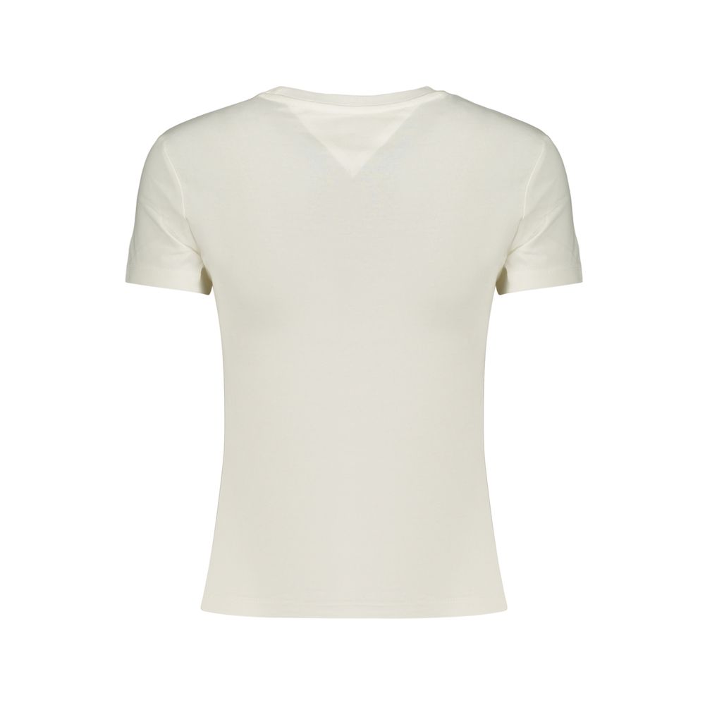 Tommy Hilfiger White Cotton Women's T-Shirt | Regal Royce