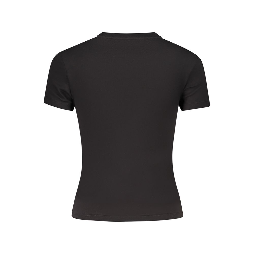 Tommy Hilfiger Black Cotton Women's T-Shirt | Regal Royce