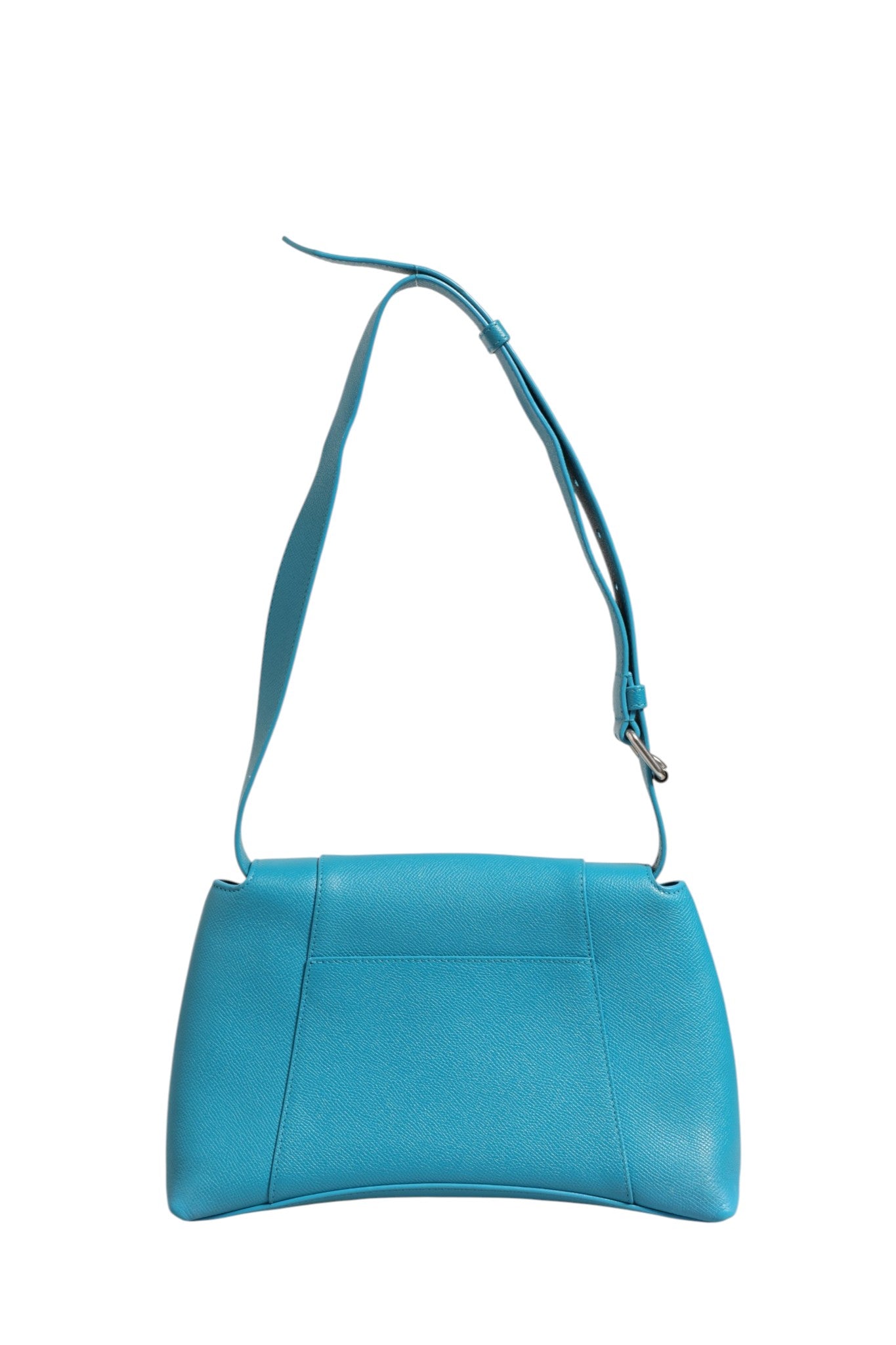Balenciaga Calfskin S Downtown Blue Shoulder Bag | Regal Royce
