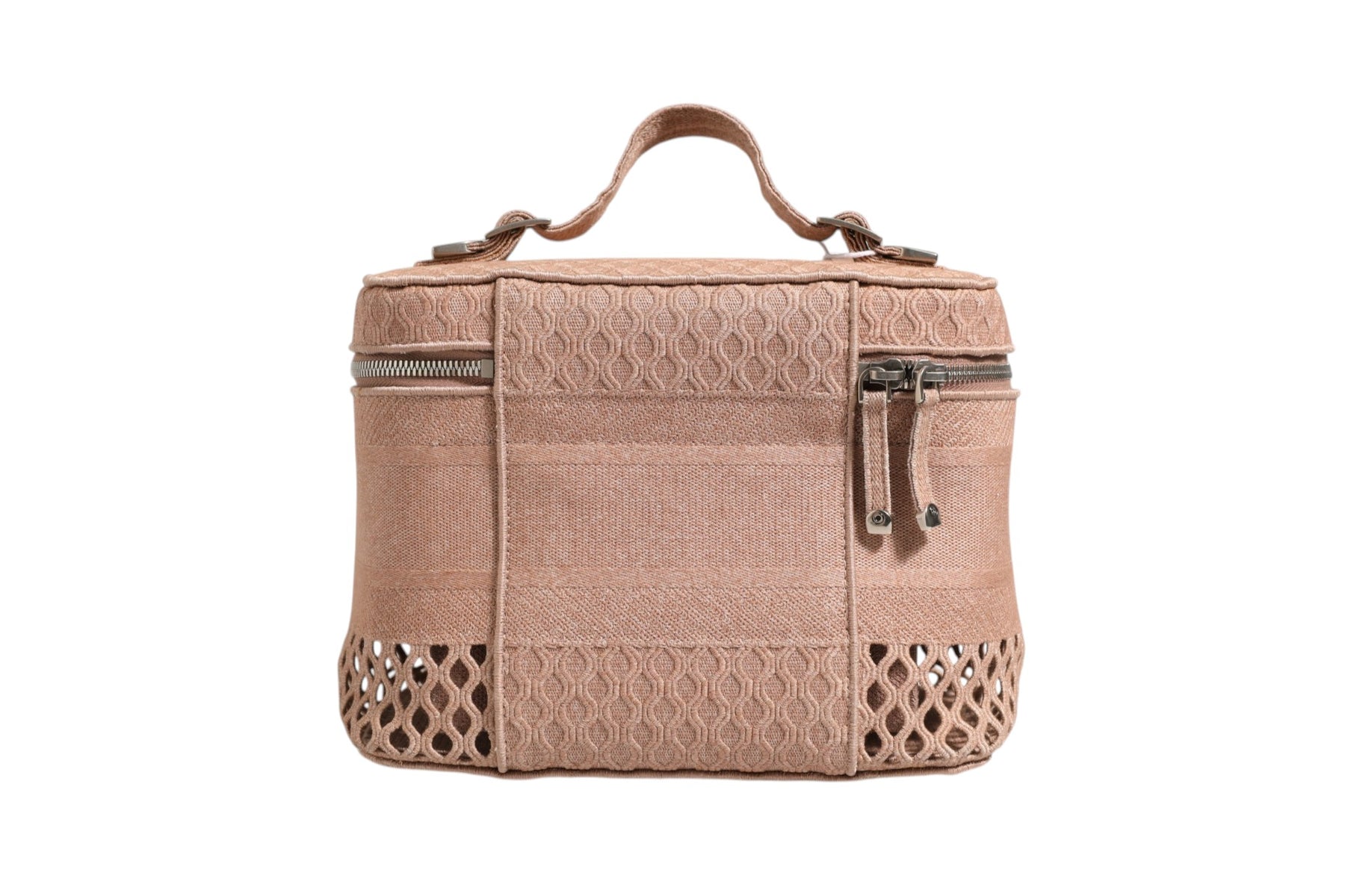 Christian Dior Mesh Embroidered Dior travel Vanity Case | Regal Royce