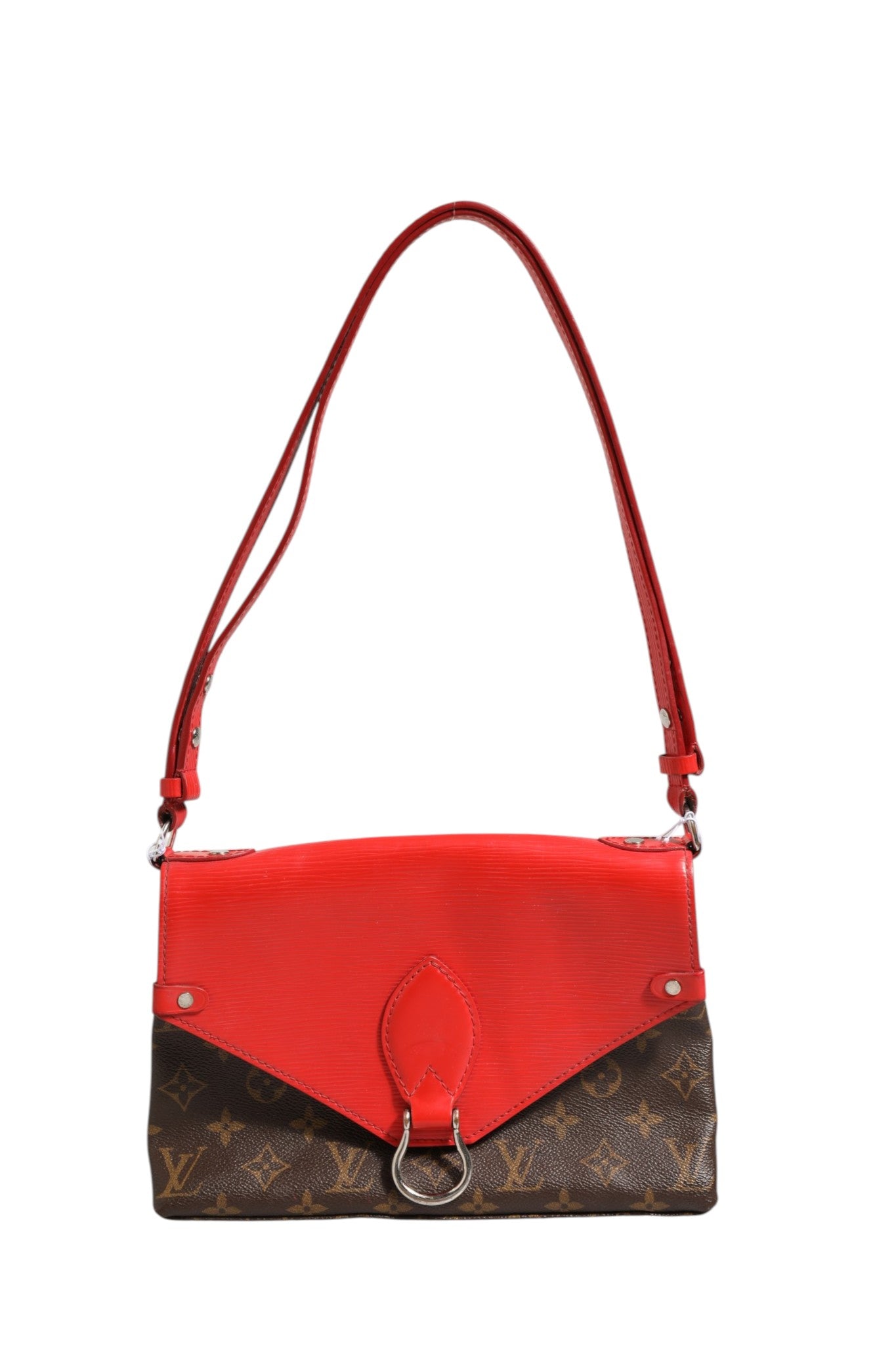 Louis Vuitton Saint Michel Monogram Epi Shoulder Bag Coquelicot | Regal Royce