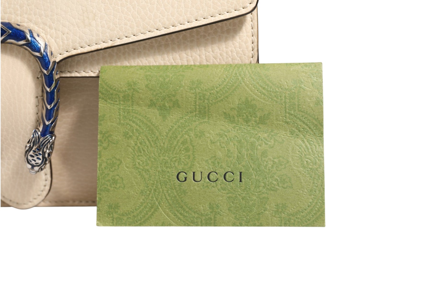 Gucci Dionysus White Leather Handbag | Regal Royce