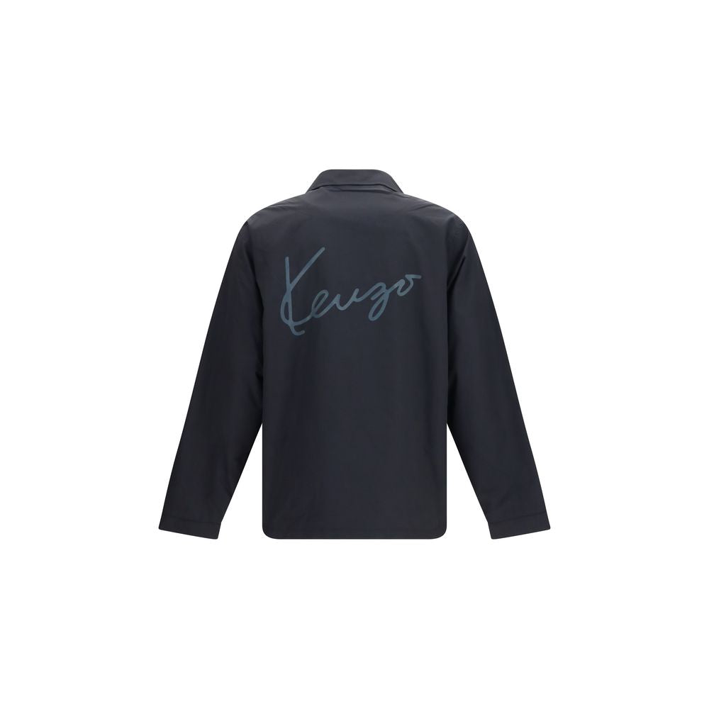Kenzo Black Cotton Jacket | Regal Royce