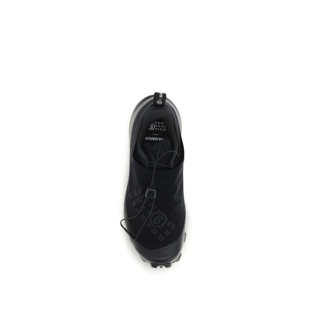 MM6 Black Nylon Athletic Sneakers | Regal Royce