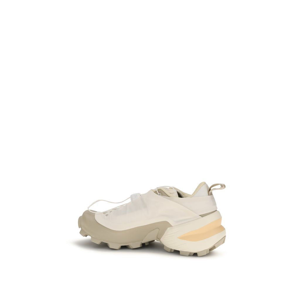 MM6 White Nylon Athletic Sneakers | Regal Royce
