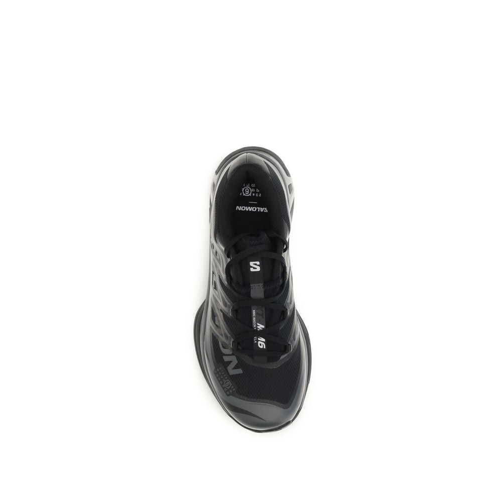 MM6 Black Polyamide Athletic Sneakers | Regal Royce