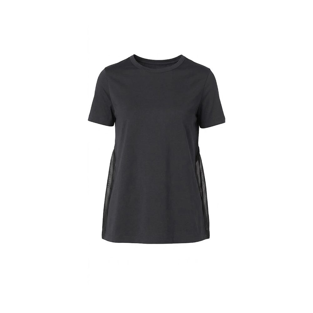 Herno Black Cotton T-Shirt | Regal Royce