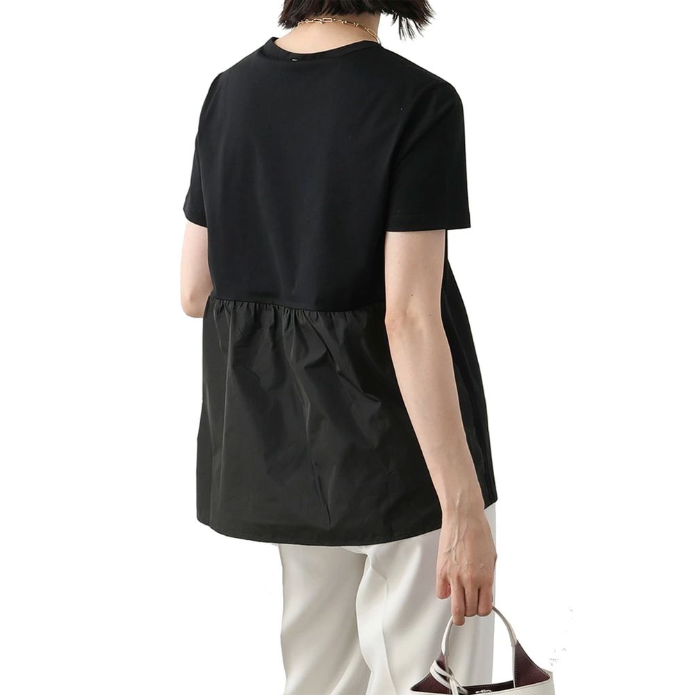 Herno Black Cotton T-Shirt | Regal Royce