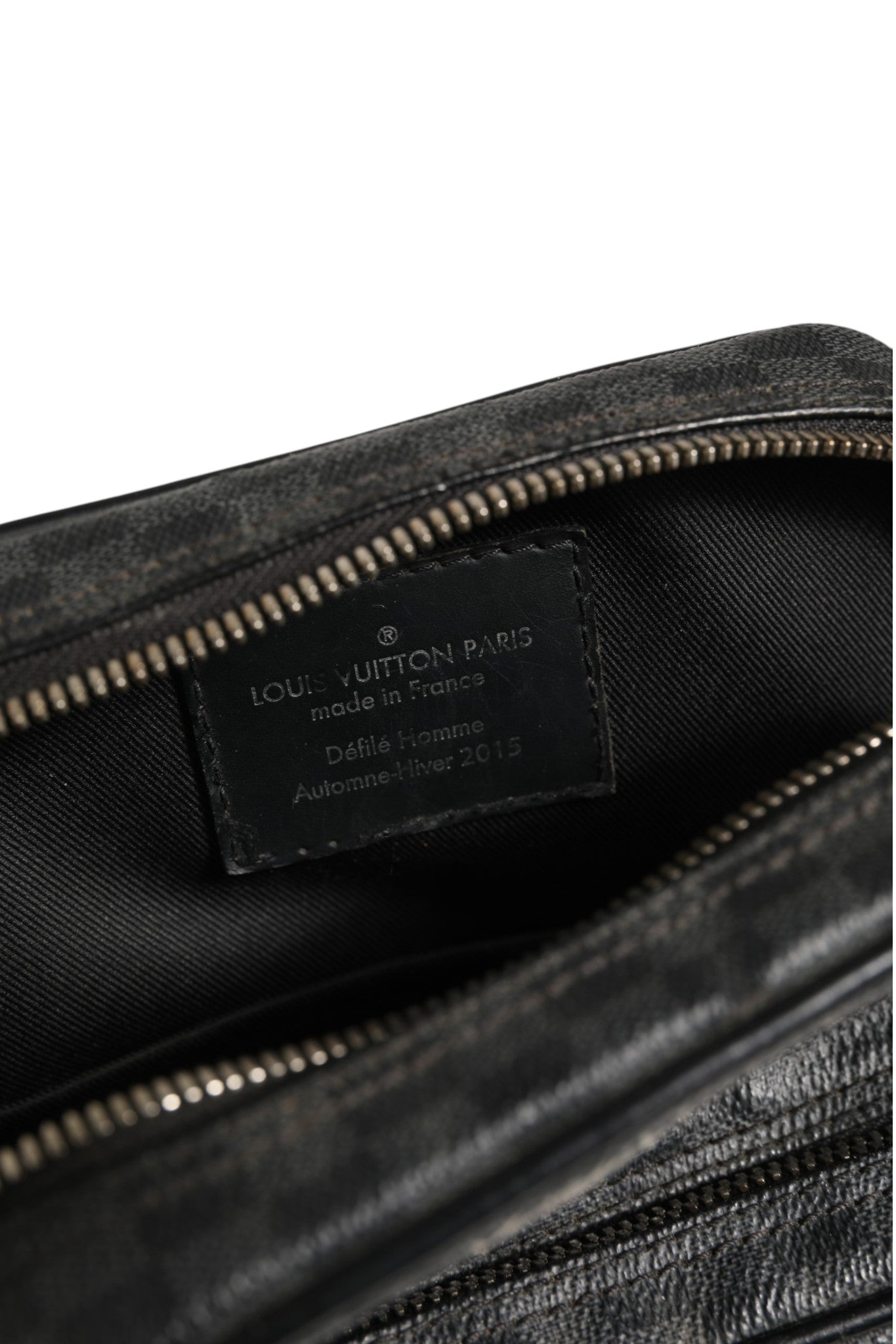 Louis Vuitton Black Damier Graphite Canvas Amazon Christopher Nemeth Shoulder Bag | Regal Royce