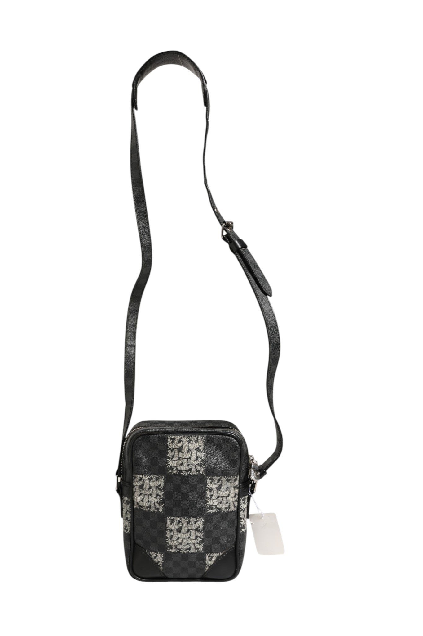 Louis Vuitton Black Damier Graphite Canvas Amazon Christopher Nemeth Shoulder Bag | Regal Royce