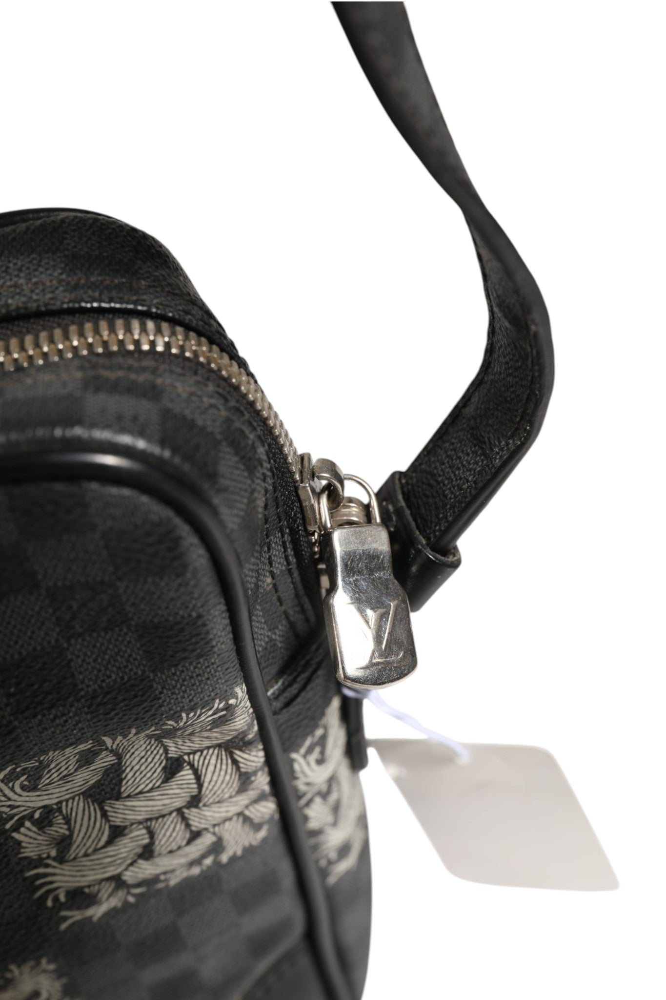 Louis Vuitton Black Damier Graphite Canvas Amazon Christopher Nemeth Shoulder Bag | Regal Royce