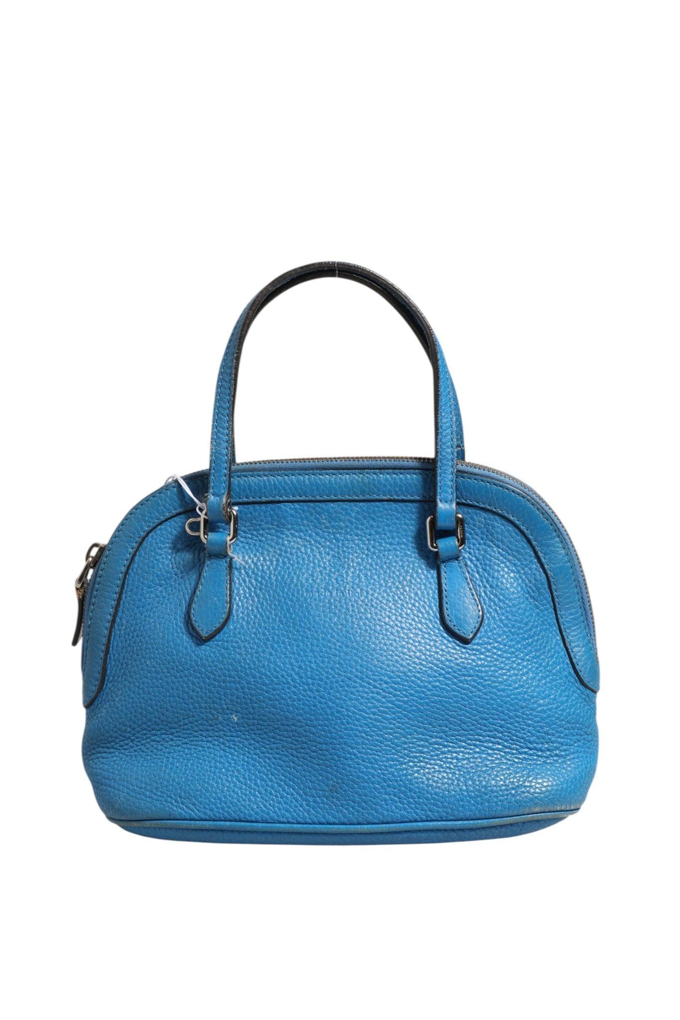Gucci Blue Leather Dome Handbag | Regal Royce