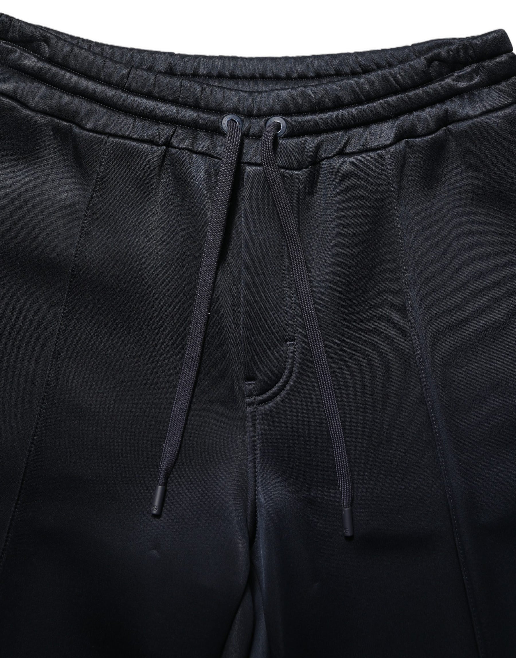Dolce & Gabbana Black Polyester Jogger Men Sweatpants Pants | Regal Royce