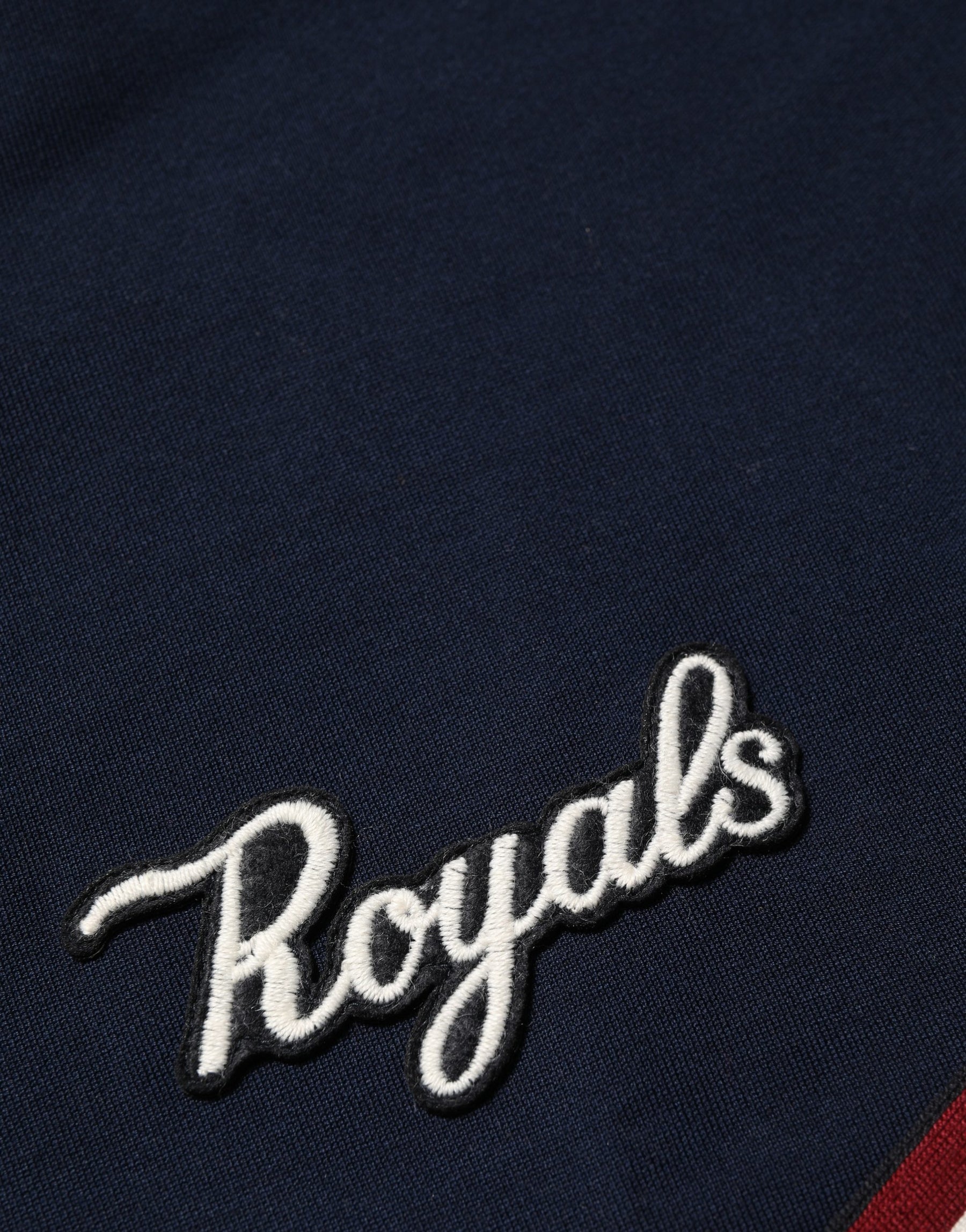 Dolce & Gabbana Blue Red Paneled 'Royals' Patch Sweatshirt Sweater | Regal Royce