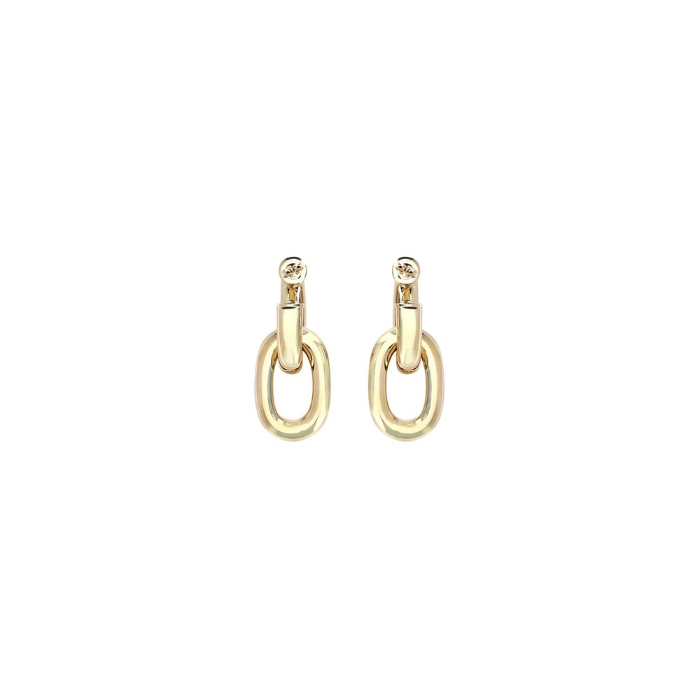 Rabanne Gold Resin Earrings | Regal Royce