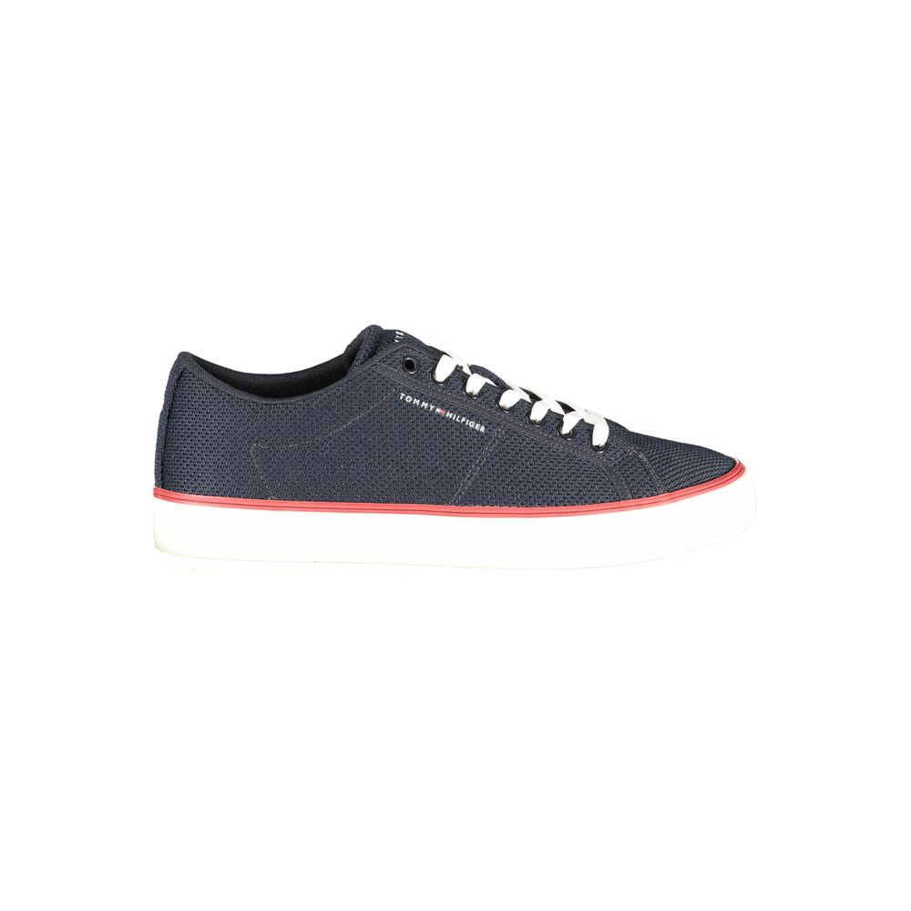 Tommy Hilfiger Blue Polyester Men's Sneaker | Regal Royce