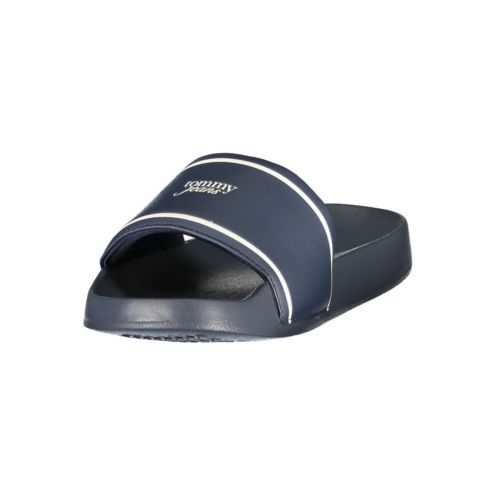 Tommy Hilfiger Blue Polyurethane Women's Slipper | Regal Royce