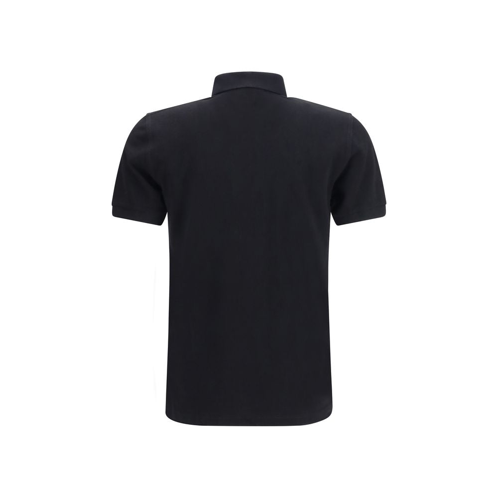 Fred Perry Black Cotton Polo Shirt | Regal Royce
