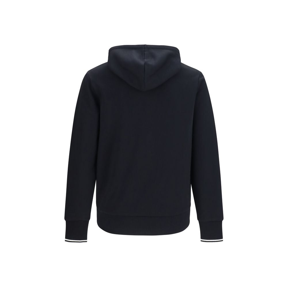 Fred Perry Black Cotton Sweatshirt | Regal Royce