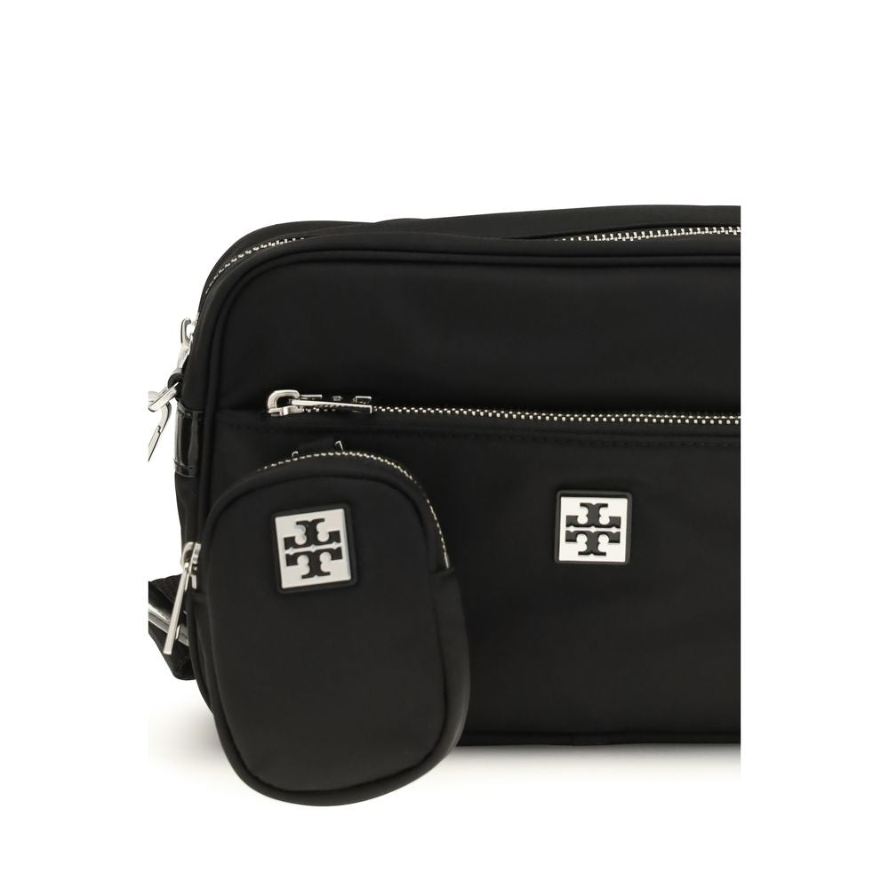 Tory Burch Black Polyamide Shoulder Bag | Regal Royce