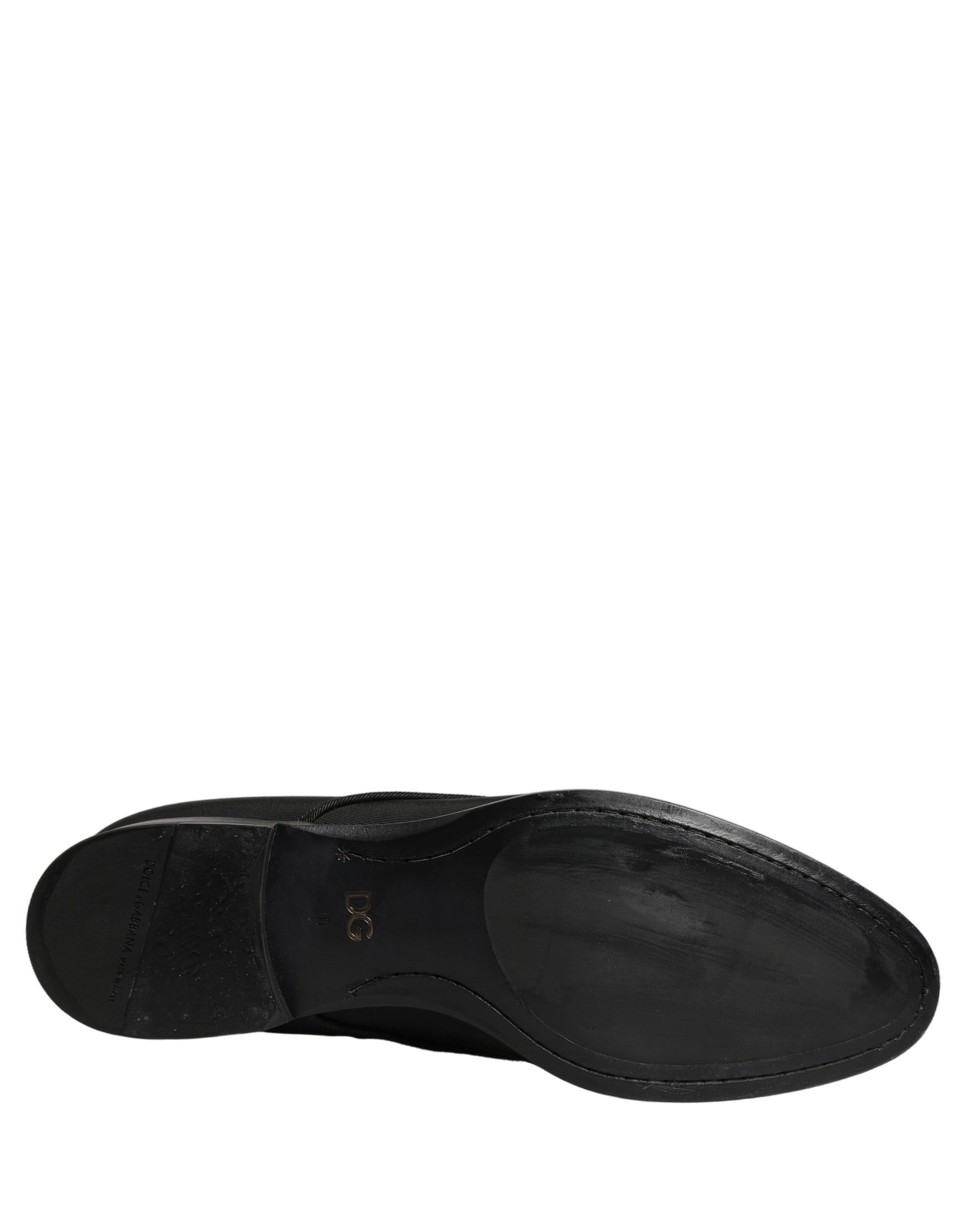 Dolce & Gabbana Black Suede Lace Up Derby Dress Formal Shoes | Regal Royce