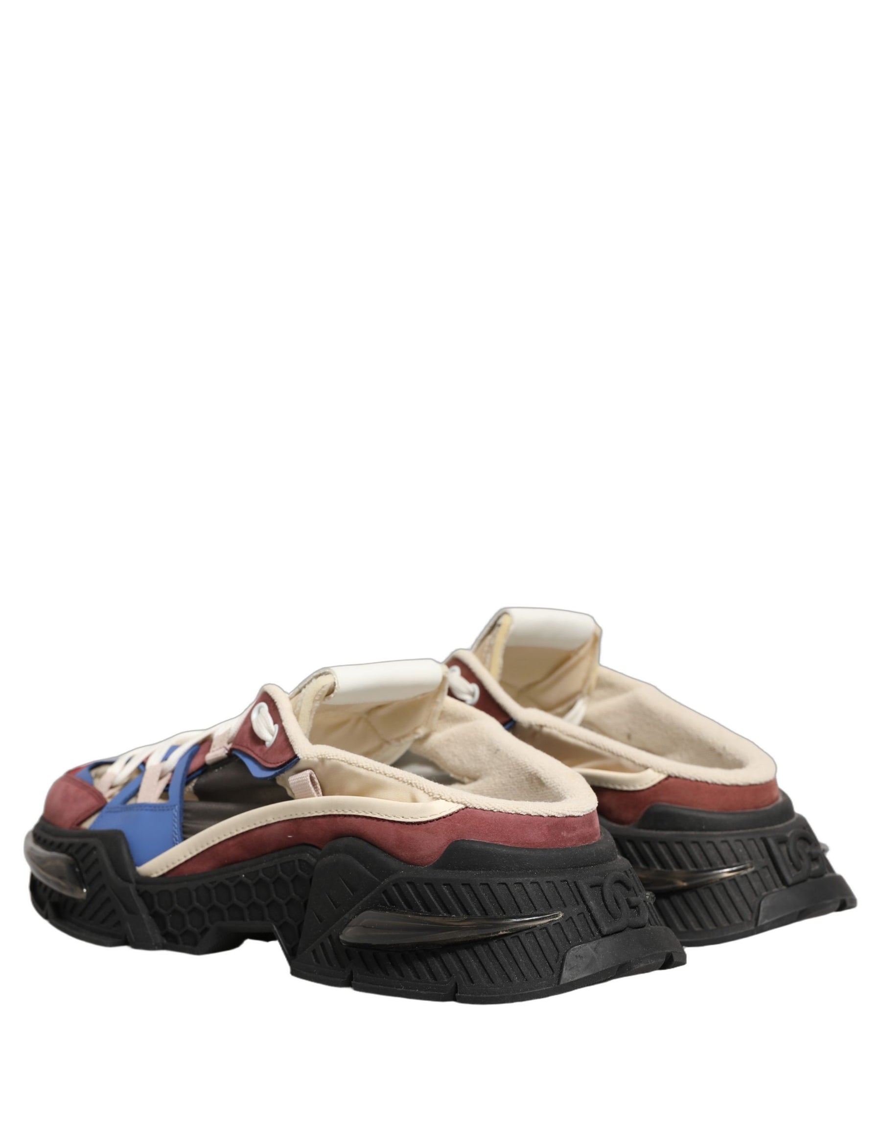 Dolce & Gabbana Multicolor Panelled Airmaster Sneakers Shoes | Regal Royce