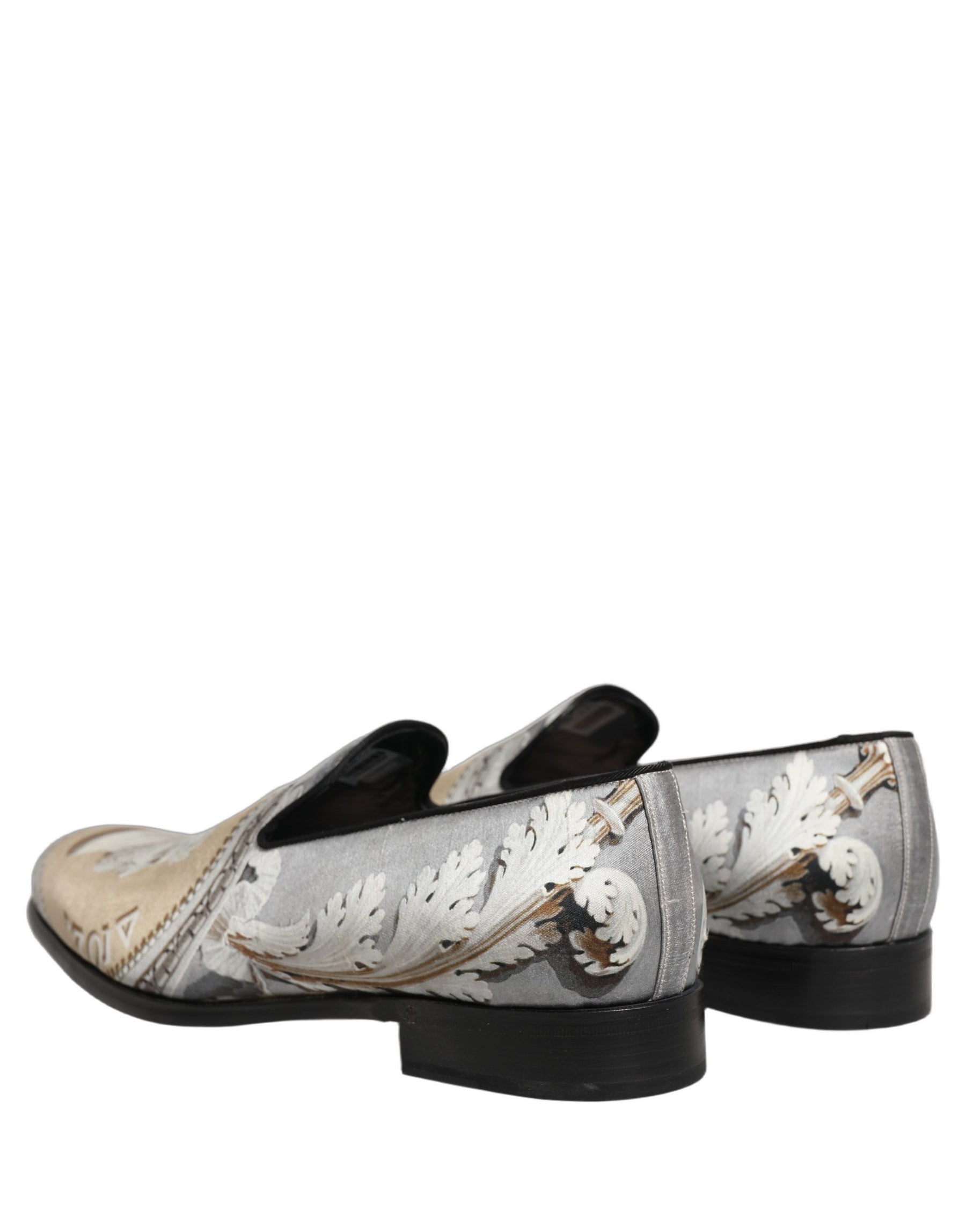 Dolce & Gabbana Multicolor Roman Slip On Dress Loafers Shoes | Regal Royce