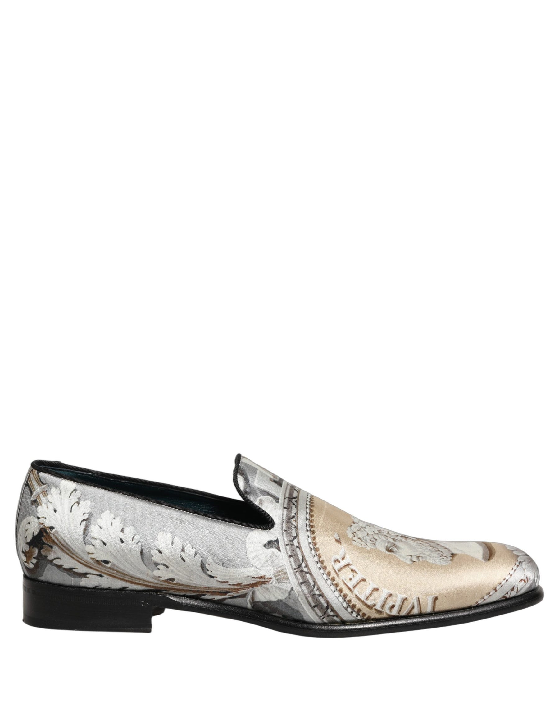 Dolce & Gabbana Multicolor Roman Slip On Dress Loafers Shoes | Regal Royce