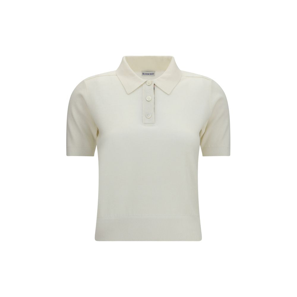 Burberry Beige Wool Oves Aries Polo Shirt | Regal Royce