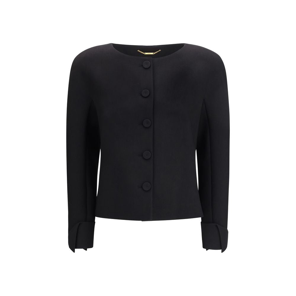 Chloé Black Wool Oves Aries Jacket | Regal Royce