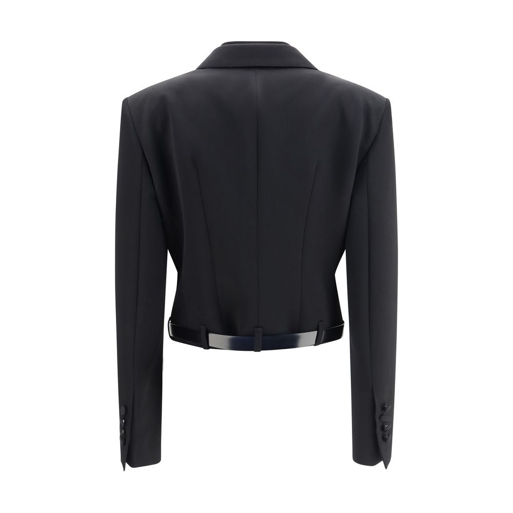 Dolce & Gabbana Black Wool Oves Aries Jacket | Regal Royce